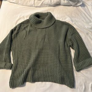 Olive green sweater